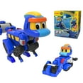 thumbnail image 2 of Korea Anime Gogo Dino Explorers Sound and Light Transforming Dinosaur Toy Action Figures Deformation Car Toys For Kids Gift 5 In 1 No box, 2 of 5