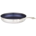 thumbnail image 1 of Viking 3-Ply Non Stick Frying Pan, 10 Inch Hybrid Plus Stainless Steel Kitchen Cookware, Silver, 1 of 7