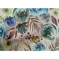 thumbnail image 5 of oneOone Cotton Cambric Medium Blue Fabric Florals Quilting Supplies Print Sewing Fabric By The Yard 56 Inch Wide-J1, 5 of 6