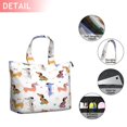 thumbnail image 2 of Dachshund Sport Travel Tote Bags for Women Carry On,Large Weekender Bags for Women Travel,Multi Functional Duffle Bag for Work,Shopping,Sports, 2 of 5