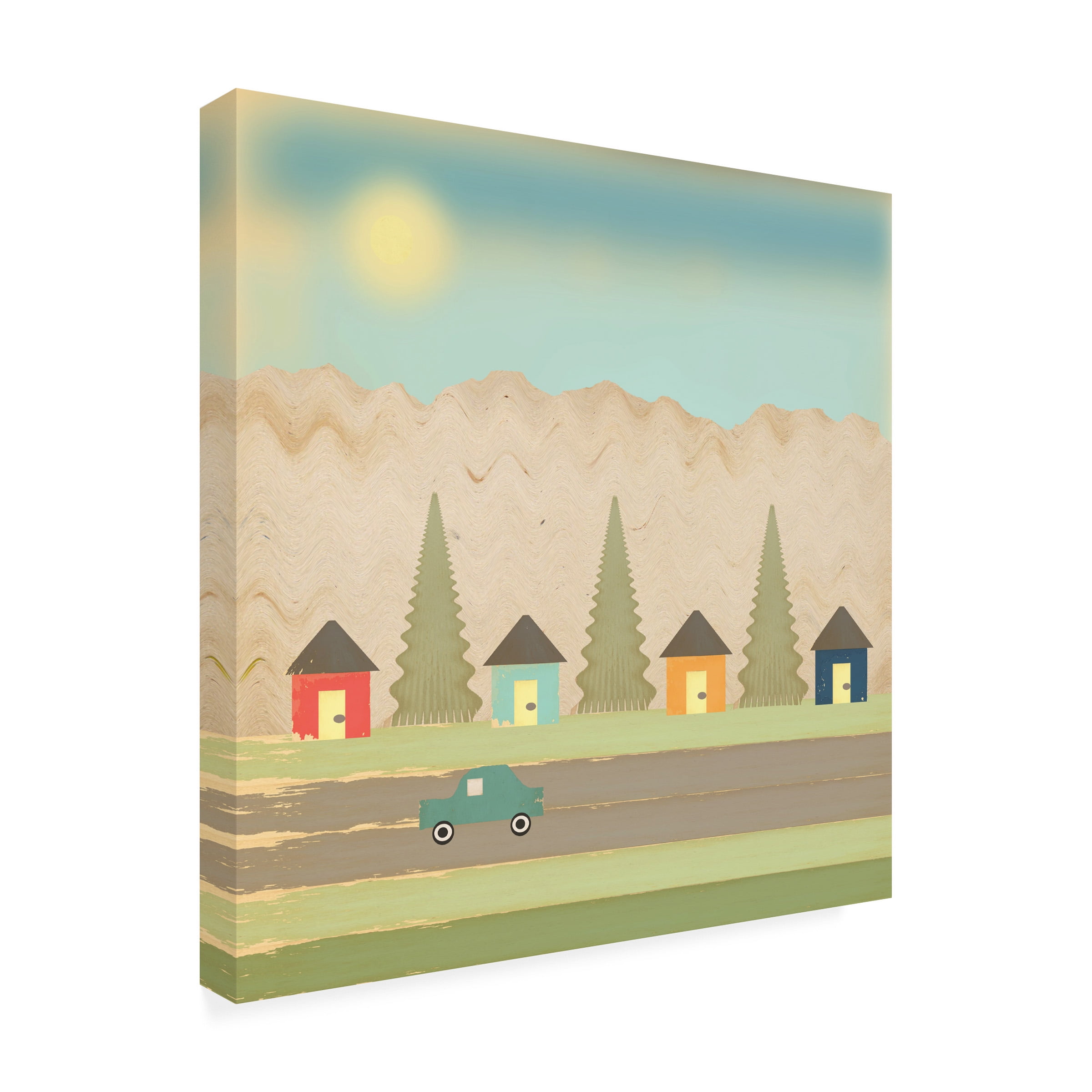 Trademark Fine Art 'The Drive' Canvas Art by Tammy Kushnir