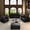 Black Faux Leather, variant on LLappuil Modular Sectional Sofa, 4 Seat Velvet Sofa Couch Convertible Sofa Bed for Living Room Red