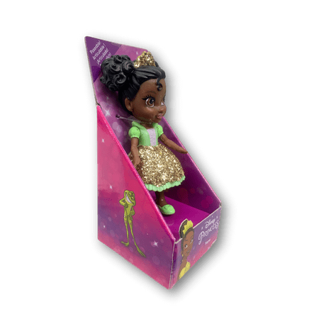 Disney Princess Set of 2 Mini Poseable Doll Miniature 3.5" Choose from 7 (Moana + Tiana)