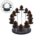thumbnail image 3 of Acrylic Cake Stand Cupcake Stand Display Rack Reusable Holder Bread, 3 of 5