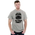 thumbnail image 4 of Cute Raccoon You Going to Finish That Men's Graphic T Shirt Tees Brisco Brands X, 4 of 4