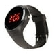 thumbnail image 5 of Reloj Digital para Niños Bling Bling LED Rojo Deportivo Regalo de Cumpleaños Negro, 5 of 12
