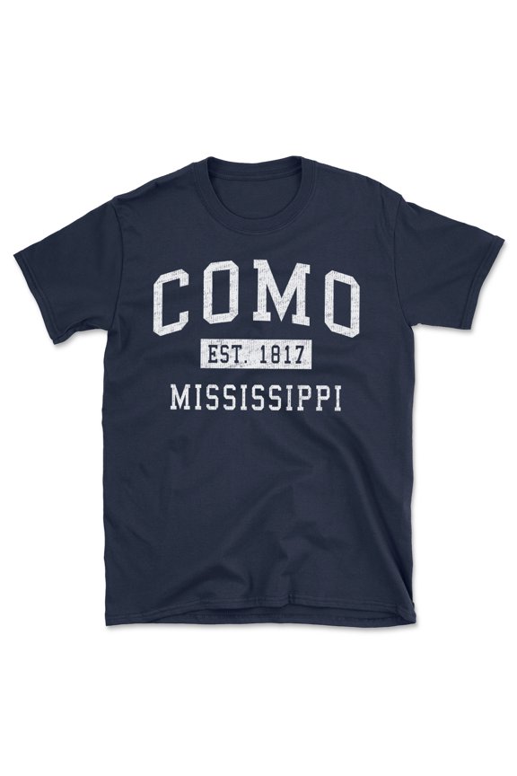 Como Mississippi Classic Established Men's Cotton T-Shirt