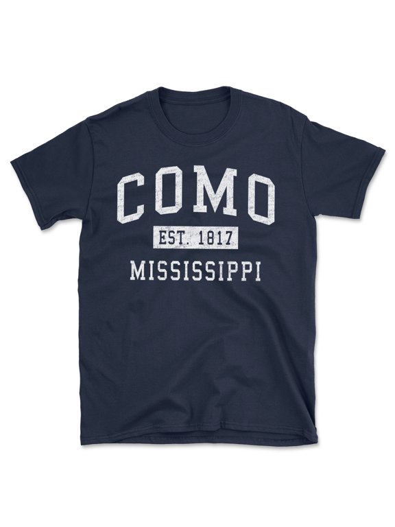 Como Mississippi Classic Established Men's Cotton T-Shirt