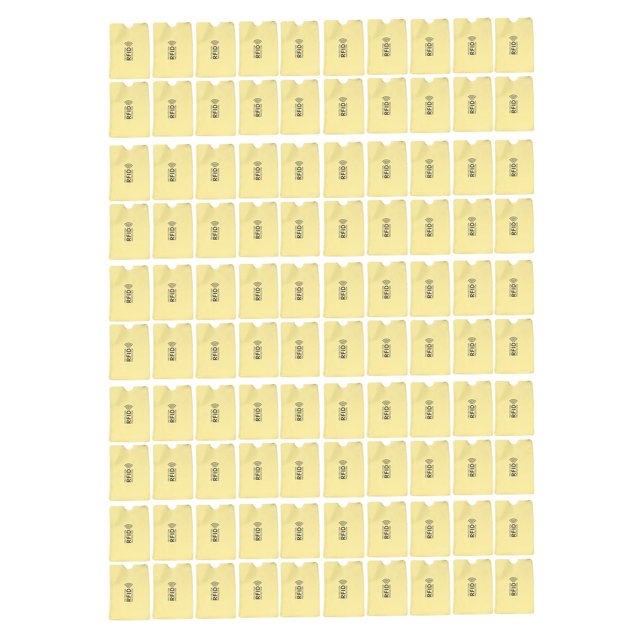 Portatarjetas RFID, 100 unidades, portatarjetas de aluminio, protector de tarjetas RFID, rendimiento de primera