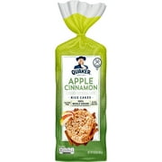 Quaker Gluten Free Rice Cakes, Apple Cinnamon, 6.53 Oz