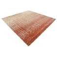 thumbnail image 2 of Unique Loom Del Mar Collection Contemporary Transitional Square Rug, 8', Red/Ivory, 2 of 2