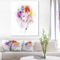 thumbnail image 1 of Design Art - Fille avec Couronne de Fleurs, 1 of 4