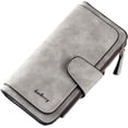thumbnail image 1 of Women's PU Leather Zippered Wallet Large Capacity Elegant, 1 of 1