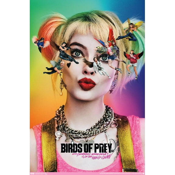 DC Comics Movie - Birds Of Prey - Teaser Wall Poster, 14.725" x 22.375"