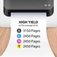 thumbnail image 4 of Compatible HP 206A Toner Cartridge Set (With Chip) By Superink, 4 of 6