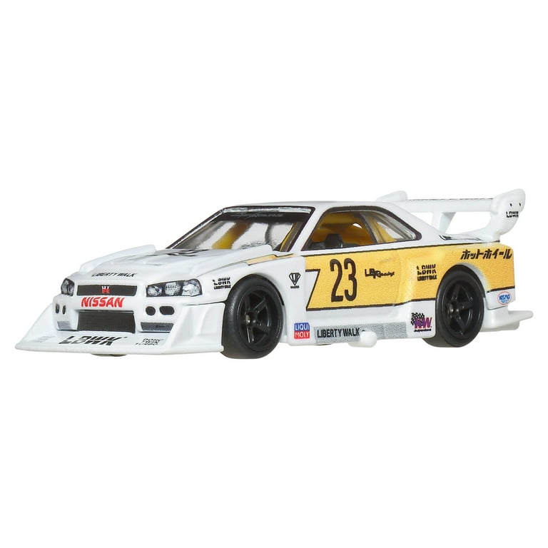 【10 pieces】 LB-ER34 SKYLINE Hot Wheels Hot Wheels LB-ER34 Super Silhouette Nissan Skyline