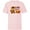 Soft Pink, variant on Disney PIXAR Cars Mater & Lightning McQueen Halloween Scare Zone - Short Sleeve T-Shirt for Kids - Customized-Athletic Heather