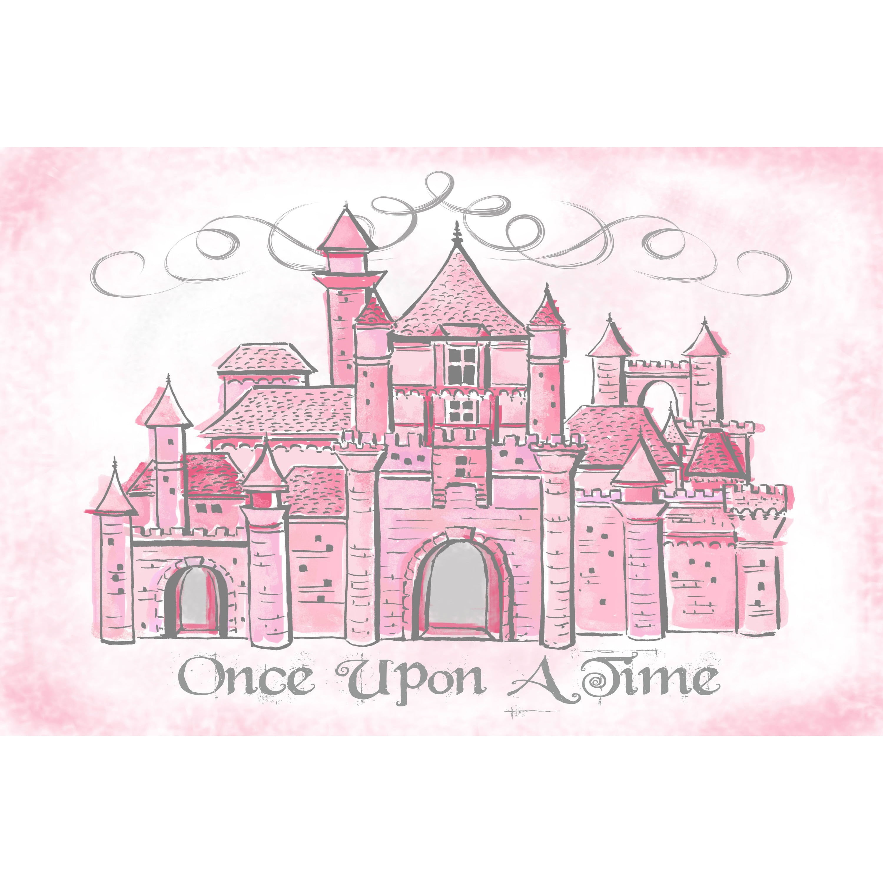 "Once Upon a Time 2" by Reesa Qualia Painting Print on Wrapped Canvas