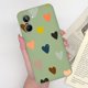 thumbnail image 1 of Funda para Oppo Realme 10 Pro 10 Pro + 4G 5G, carcasa bonita de silicona a prueba de golpes, con corazón de amor y dinosaurio, a la moda Fivean unisex, 1 of 2