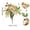 Green, variant on Halloween Decorations Saving! Fall Halloween Blue Artificial Flower Picks, Floral Picks Reusable Seasonal Floral Arrangement Supply for Thanksgiving Mantel Table Wreath Home Holiday Decor