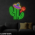 thumbnail image 4 of Glowneon Mexican Cactus Neon Led, Desert Cactus For Mexican Home Deco, 4 of 5