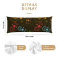 thumbnail image 2 of Body Pillow Cover - Soft Body Pillow Pillowcase, Light Bulb funny print Breathable Long Body Pillow Case Cover with Invisible Zipper 20x60in, 2 of 5
