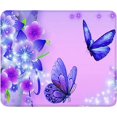 thumbnail image 2 of Purple Butterfly Customized Rectangle Mousepad, Mouse Pad, 2 of 4