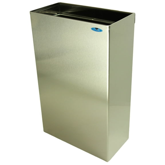 Frost Stainless Steel Wall Mount Trash Can 11 Gallon