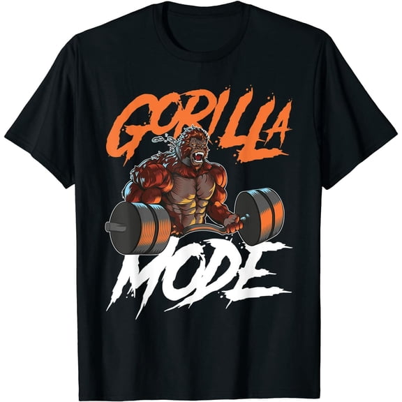 Sam Soft New Limited Gorilla Mode Gym Workout Weights Lifting Power T-Shirt