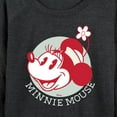 thumbnail image 3 of Disney - Vintage Minnie Mouse - Women's Lightweight French Terry Long Sleeve Shirt, 3 of 5