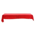 thumbnail image 1 of XingJian LLC Red Stain-Resistant Tablecloth for Banquet and Wedding Party - 145x320cm, 1 of 8