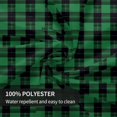 thumbnail image 6 of Round Tablecloth 60 Inch, Classic Green Buffalo Plaid Round Tablecloth Water Resistant Tabletop Cover Kitchen Tablecloth for Party, Wedding, Cocktail, Banquet, Festival, 6 of 8