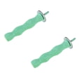 thumbnail image 2 of Bird Beak Grinding Stone Resin Parrot Perch for Cage, 4.8 Inch Nail Trimmer and Claws Grinding Stick for Parakeets Cockatiels Hamsters Chinchillas - Washable Bird Cage Accessories Use, 2 of 5