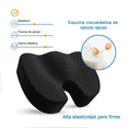 thumbnail image 5 of Cojín Gel De Espuma  Para Coxis PARA AUTO Malubero NEGRO, 5 of 5