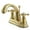 Polished Brass, variant on Kingston Brass KS7615BX 4 in. Centerset Bathroom Faucet, Oil Rubbed Bronze