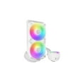 thumbnail image 2 of ARCTIC COOLING Liquid Freezer III - 280 A-RGB (White): All-in-One CPU Water Cooler with 280mm radiator and 2x P14 PWM PST A-RGB fan, compatible Intel LGA1700, 1851 and AMD AM4, AM5 - White color, 2 of 2