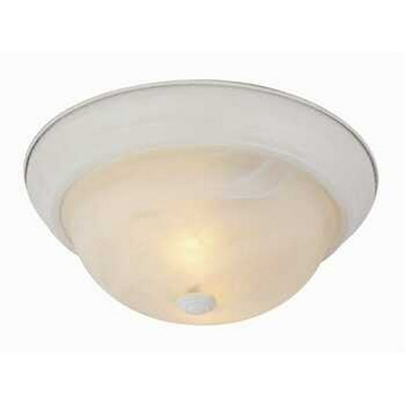 Trans Globe Lighting - 13 Inch Flush Mount-Antique White Finish