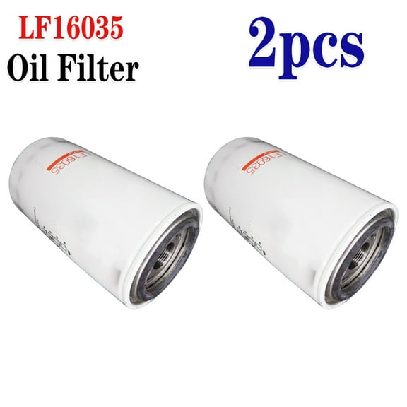 Case of 2 LF16035 Engine Oil Filters Fits For 89-18 Cummins 5.9L 6.7L Diesel