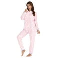 thumbnail image 4 of TAIAOJING Women's Onesie Pajamas Sets Pajamas Printing Sleepwear Pajamas Hooded Jumpsuit Rompers Clubwear Nightwear Plush Onesie, 4 of 7