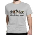 thumbnail image 2 of Four Parks One Mouse Shirt, Animal Kingdom Epcot Magic Kingdom Vacation Shirt Casual Unisex Short Sleeve (US, Alpha, XX-Large, Regular, Regular, Gray), 2 of 5
