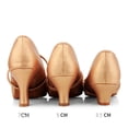 thumbnail image 4 of zapatos de baile modernos para mujeres, zapatos de baile estándar para niñas, zapatos de baile latino de salón de tacón alto para mujeres, tacón de 3,5 5 7CM, 4 of 5