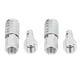 thumbnail image 4 of acopladores de aire, 2 tapones de 1/2 pulg. NPT, aleación de aluminio, 300 PSI, manguera de aire, accesorios de conexión rápida, adaptador para herramientas neumáticas., 4 of 14