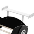 thumbnail image 5 of Twin Platform Bed With Race Car Wheels, Black - Provides A Comfy And Stylish Sleeping Option For Your Bedroom Size Wheels In Ensures Restful Sleep Experience, 5 of 6
