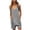 Gray, variant on Jumpsuits for Women Wide Leg Rompers Crew Solid Neck Sleeveless Casual Short Jumpsuit Rompers with Pockets Overalls Women Gray