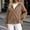 Khaki, variant on Women's Lightweight Zip Up Cover Up Long Sleeve Hooded Duster for Summer Outdoor Daily Sun Protection Casual Outfits Black XXL