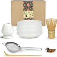 thumbnail image 1 of Juego de té tradicional Artcome Ceremony Kit Matcha (blanco), 1 of 6