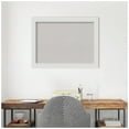thumbnail image 2 of Amanti Art Grey Cork Board Framed Flair Soft White Bulletin Board 32 in. x 24 in., 2 of 7