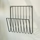 thumbnail image 4 of Iron Wall Book And Newspaper Rack Storage Rack Home Bedroom Study Wall Storage Rack, 4 of 6