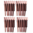 thumbnail image 1 of 24pcs Stainless Steel Duck Clips Hairdressing Sectioning Clips Styling Accessories for Home Barber Shop (Rose Gold), 1 of 7