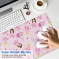 thumbnail image 4 of Long Mouse Pads for Desk,Princess Castle Pattern Desk Mats on Top Of Desks, Desk Mouse Pad Extra Large with 3mm Non-Slip Base and Stitched Edge for Gaming,Office,Work,Home 31.5"x11.8", 4 of 6